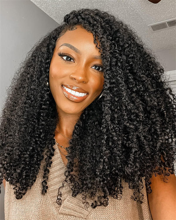 Voluminous Mid-Back Crochet Curls — Crochet Hair