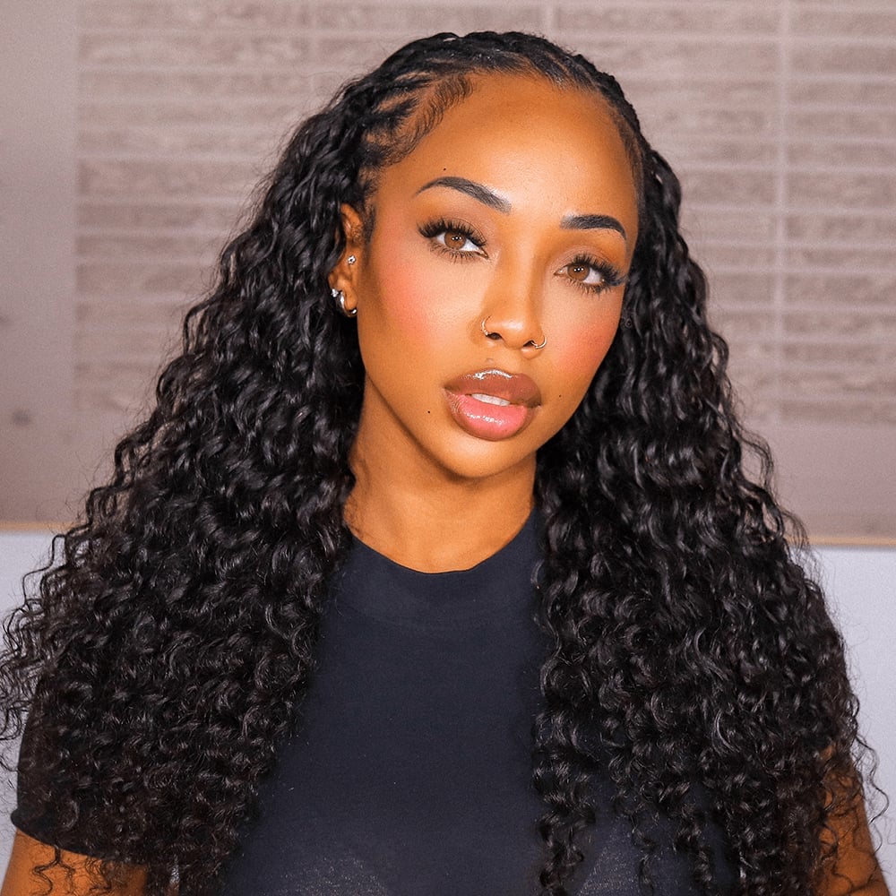 Mid-Back Crochet Waves With Defined Curls — Crochet Hair