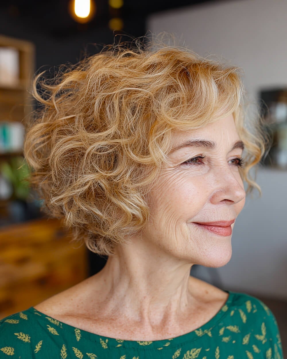 Collarbone Ash Blonde Curly Bob Collarbone Ash Blonde Curly Bob — Curly Bob Hairstyles