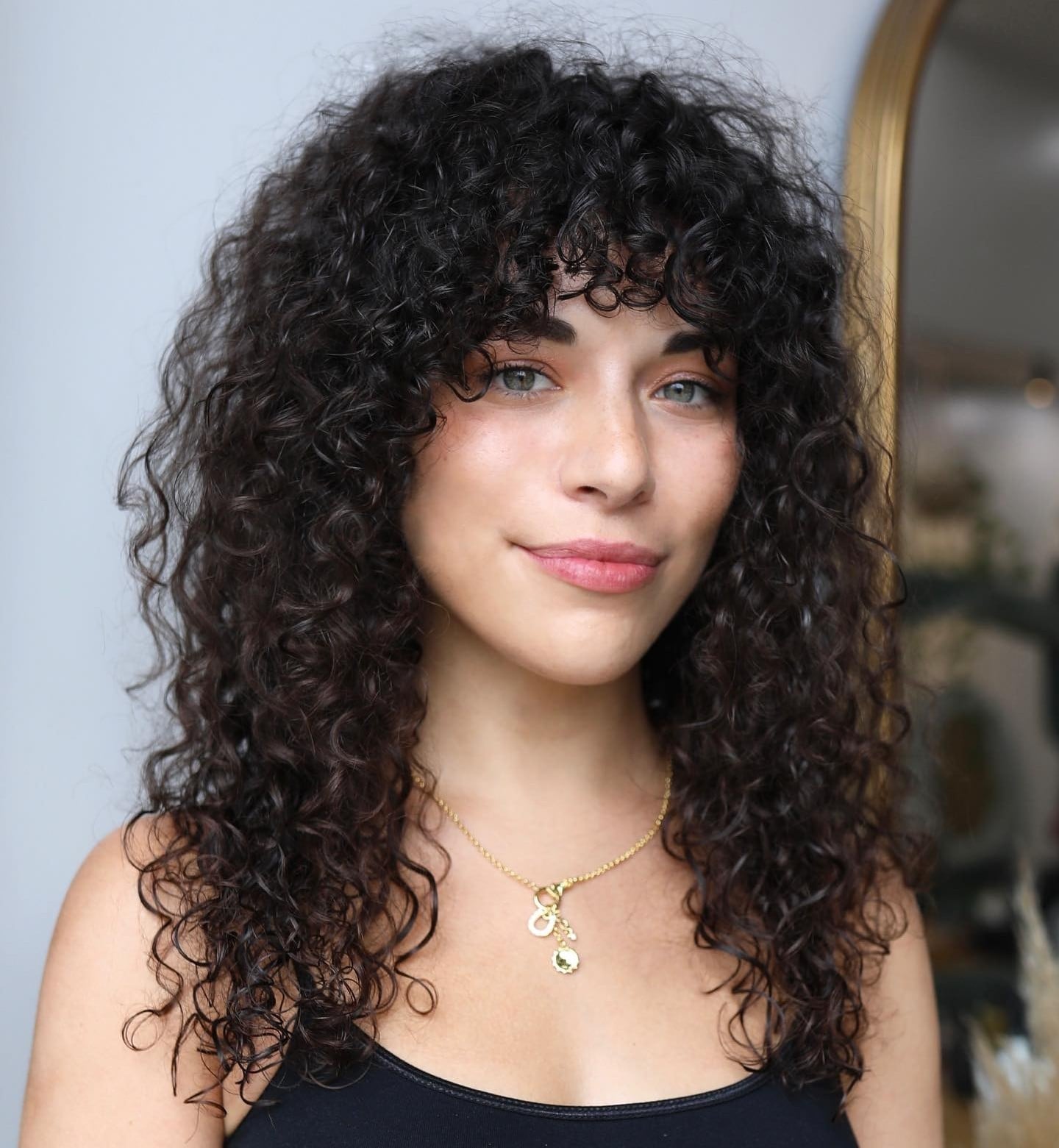 Mid-Back Volume And Defined Curls Mid-Back Volume And Defined Curls — Curly Hair