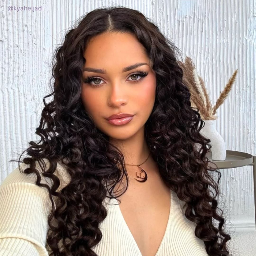 Mid-Back Long Layers With Defined Curls, Close-Up Take Mid-Back Long Layers With Defined Curls, Close-Up Take — Curly Hair