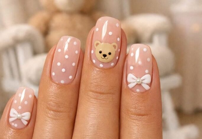 25 Baby Shower Nails That Are Cute, Chic, and Photo-Ready