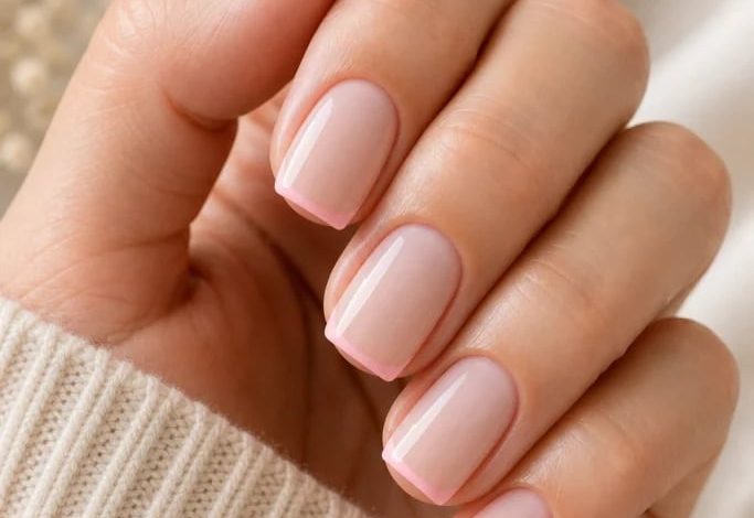 15 Short Square Acrylic Nails Ideas With French Tips