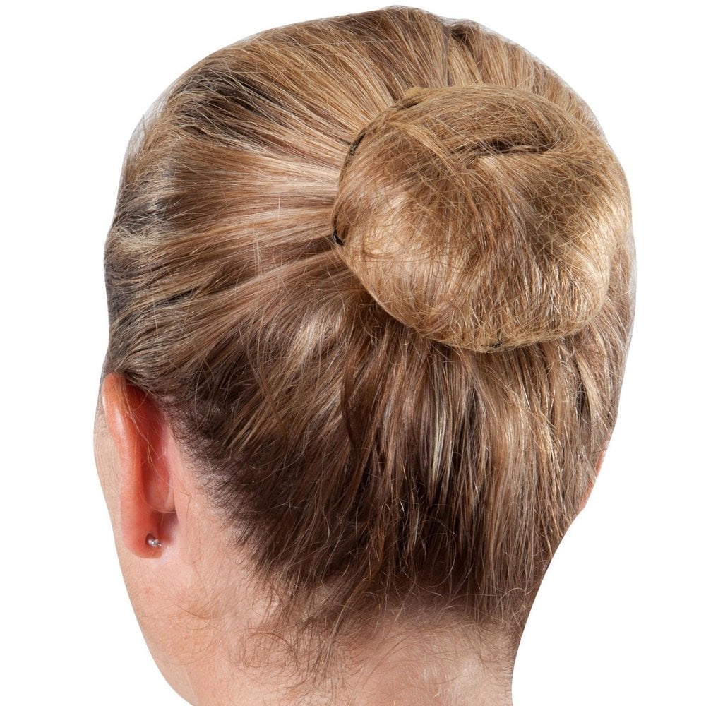 Neat Blonde Bun High On Head — Dance Hair