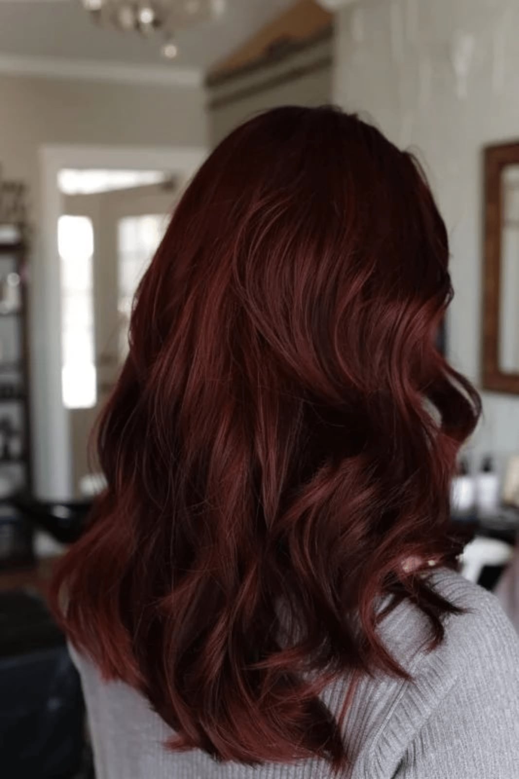 Shoulder Dark Auburn With Subtle Tones Shoulder Dark Auburn With Subtle Tones — Dark Auburn Hair