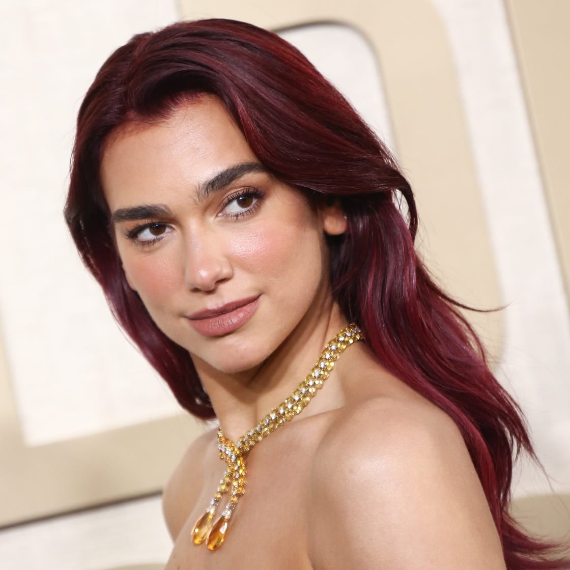 Mid-Back Dark Red Black Cherry Straight Mid-Back Dark Red Black Cherry Straight — Dark Auburn Hair