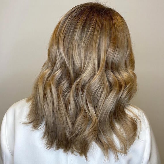 Shoulder Length Dark Blonde With Balayage Shoulder Length Dark Blonde With Balayage — Dark Blonde Hair