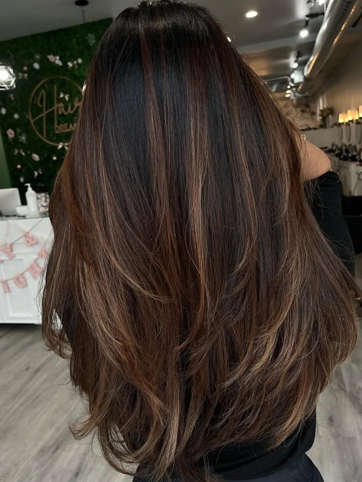 Mid-Back Rich Chocolate Brown Mid-Back Rich Chocolate Brown — Dark Hair Color