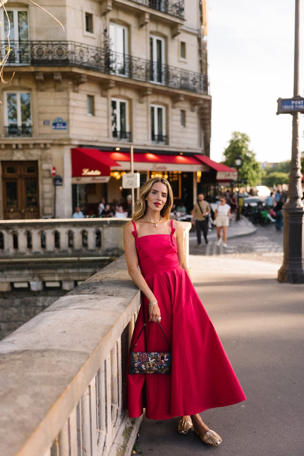 Hot Pink A-Line Maxi Dress Hot Pink A-Line Maxi Dress — Dinner Outfits