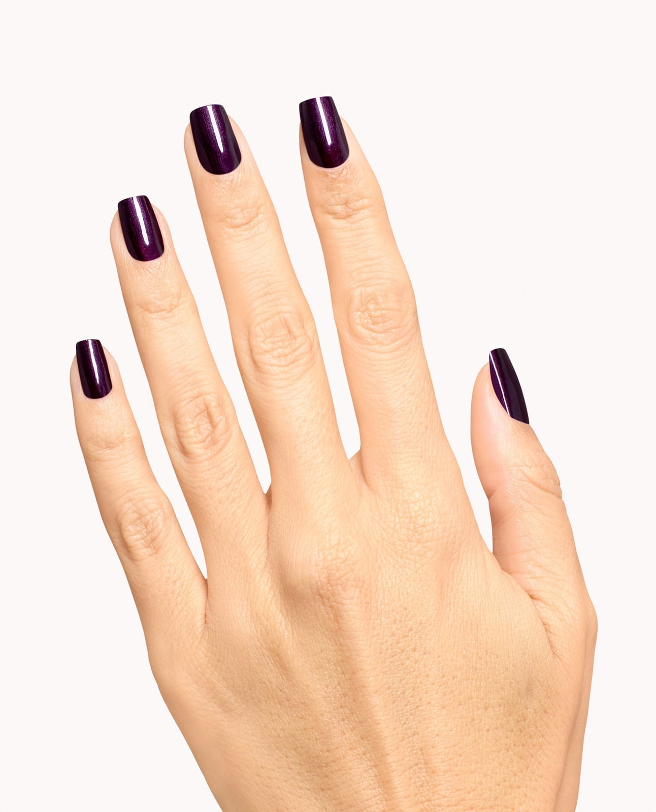 Medium Square Deep Glossy Plum Medium Square Deep Glossy Plum — Dip Powder Nails