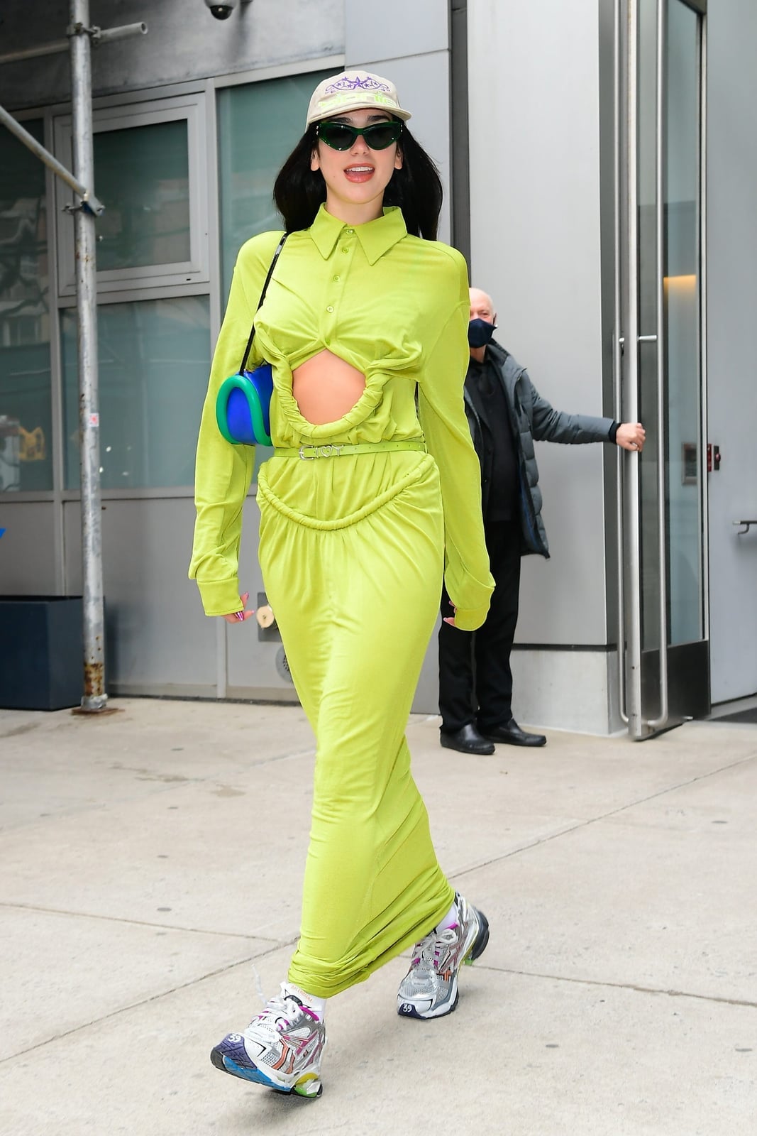 Maxi Dress and Chunky Sneakers — Dress with Sneakers
