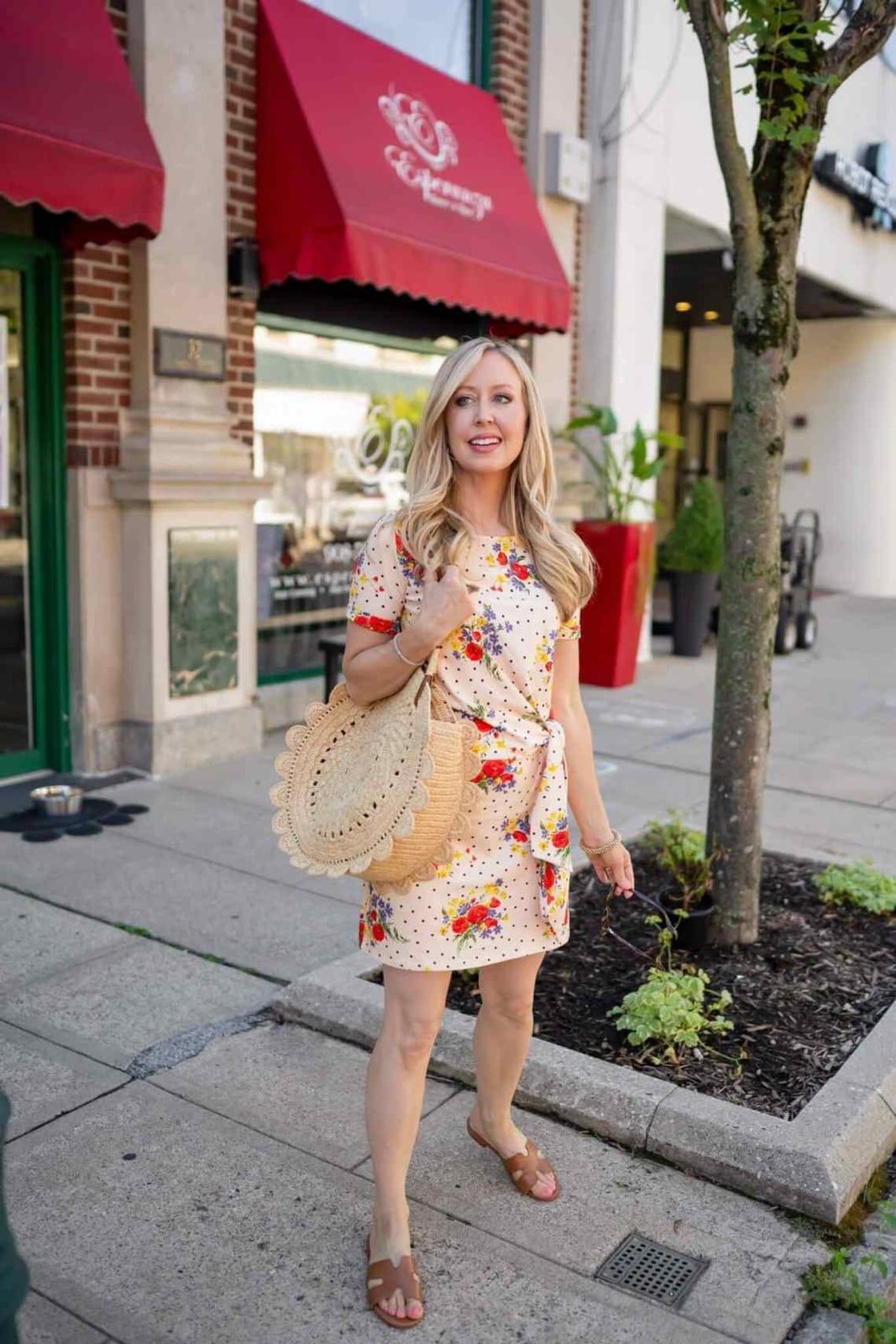 Pale Pink Tie-Waist Short-Sleeve Dress Pale Pink Tie-Waist Short-Sleeve Dress — Dresses to Wear