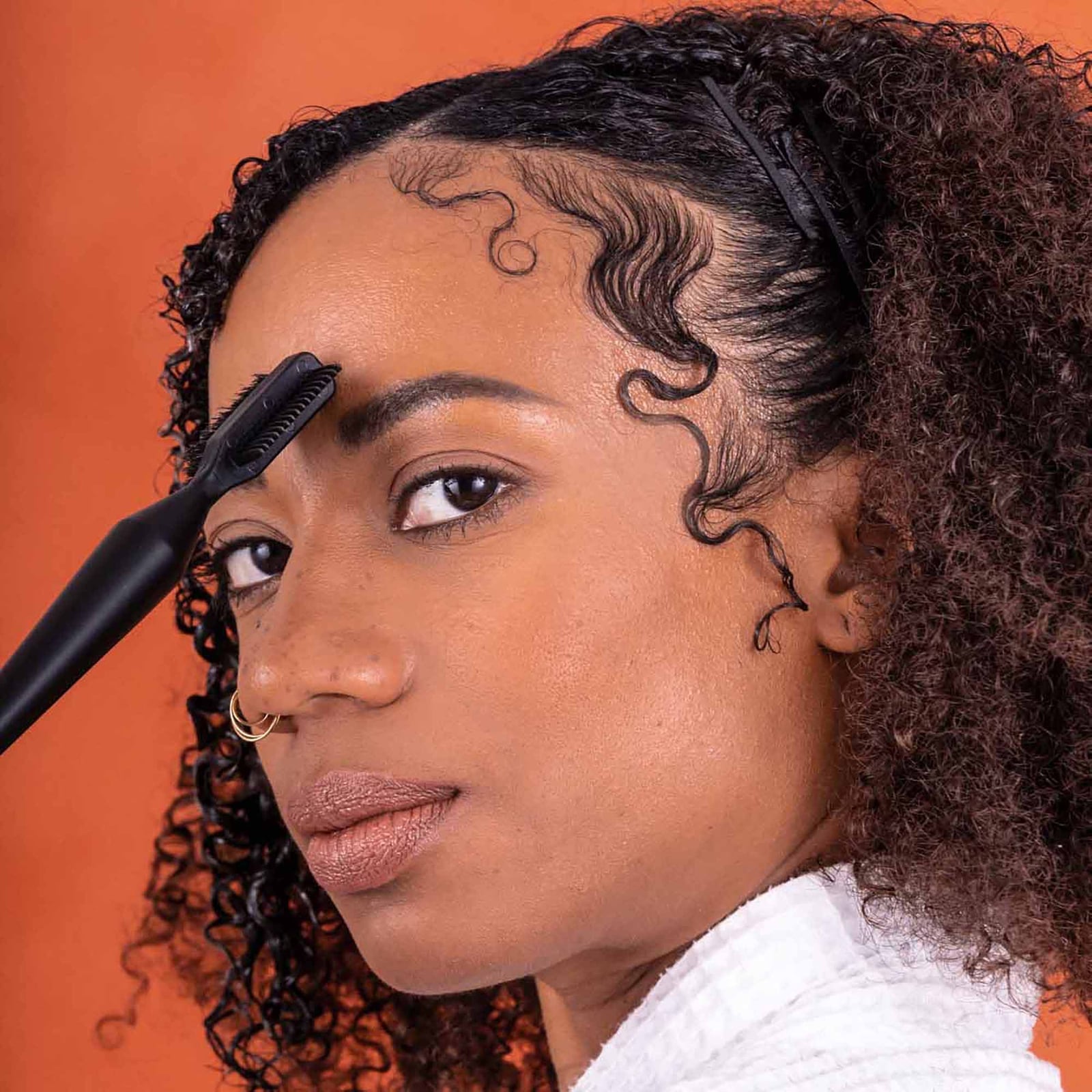 Defined Curls With Laid Edges Defined Curls With Laid Edges — Edges Hairstyles