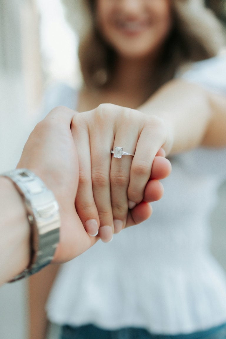 Sheer Natural Short Square Nails Sheer Natural Short Square Nails — Engagement Nails