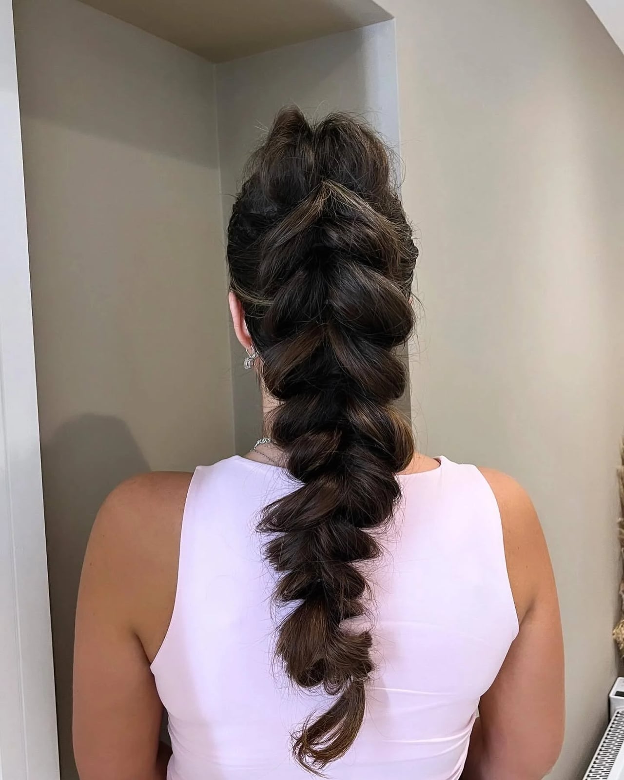 Mid-Back Fishtail Braid Mid-Back Fishtail Braid — Everyday Hairstyles