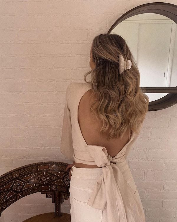 Collarbone Blonde Highlights With Curtain Bangs Collarbone Blonde Highlights With Curtain Bangs — Extensions Hairstyles