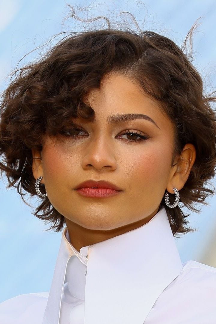 Air Dried Bob With Curtain Bangs — French Bob
