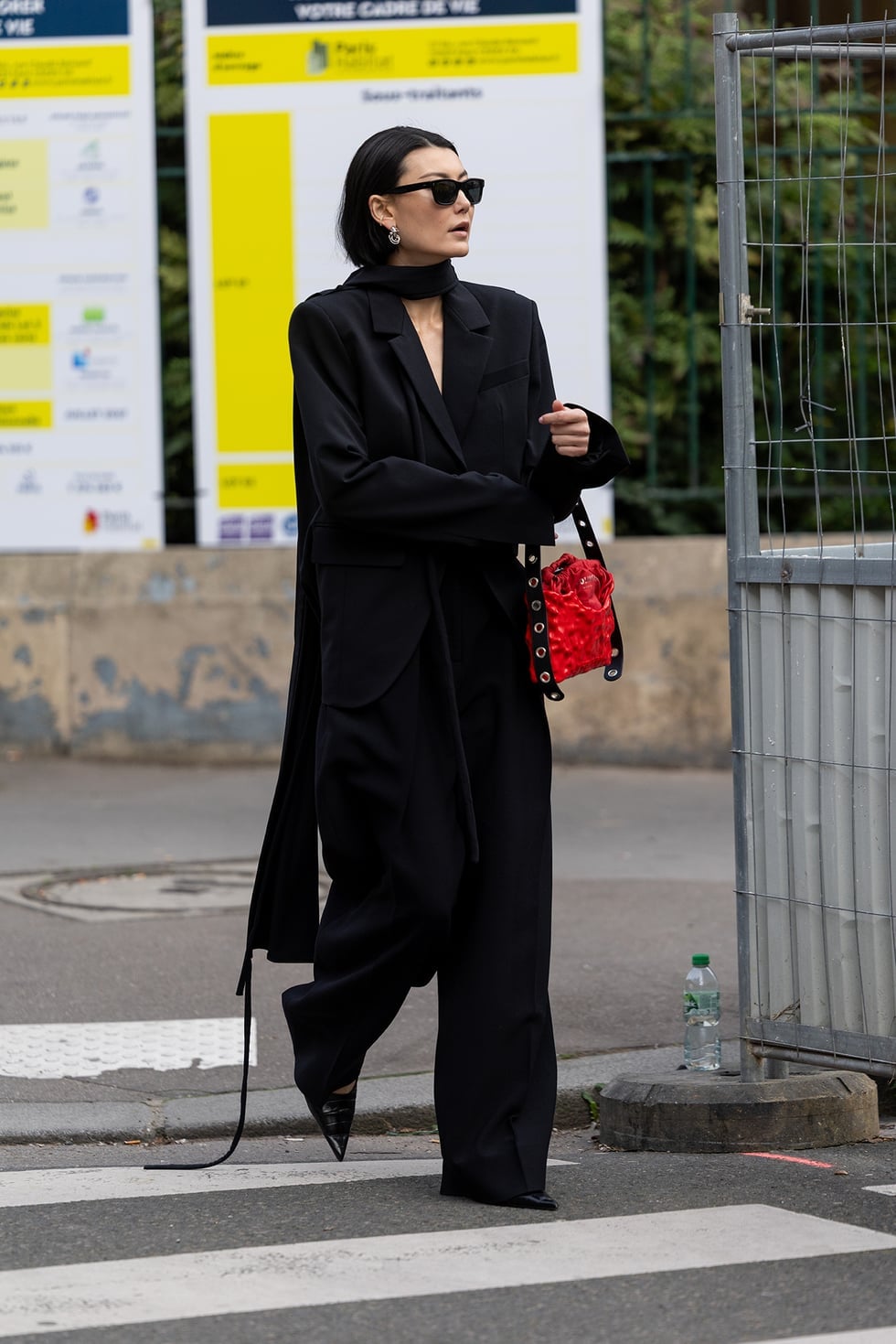 Turtleneck With Fur Cuffs and Trousers Turtleneck With Fur Cuffs and Trousers — Funeral Outfits