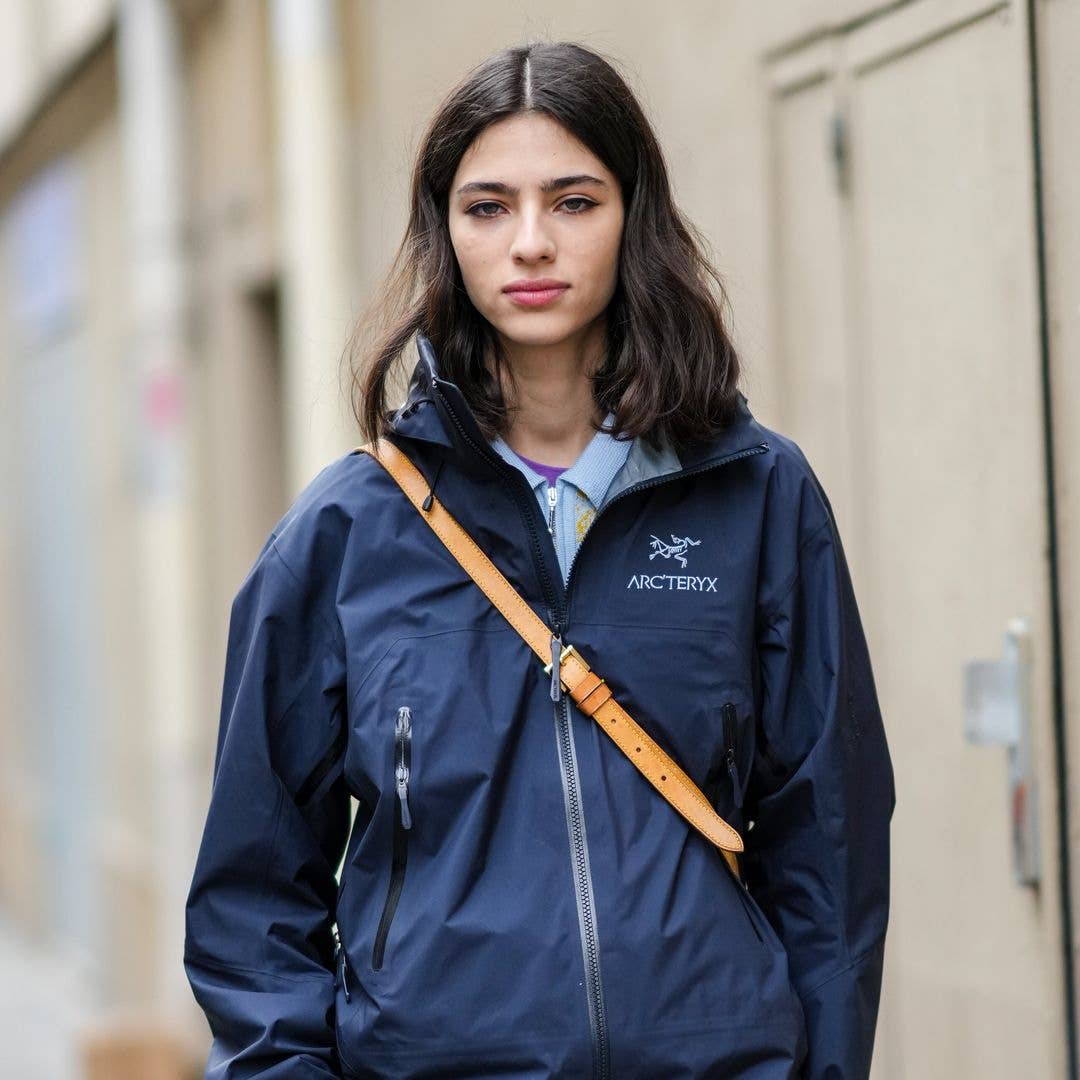 Waterproof Jacket Over a Polo Shirt — Gorpcore Outfits