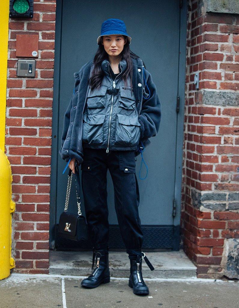 Urban Gorpcore with Fleece and Puffer Vest — Gorpcore Outfits