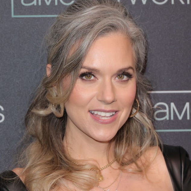 Collarbone Blowout With Subtle Gray Blend — Gray Blending