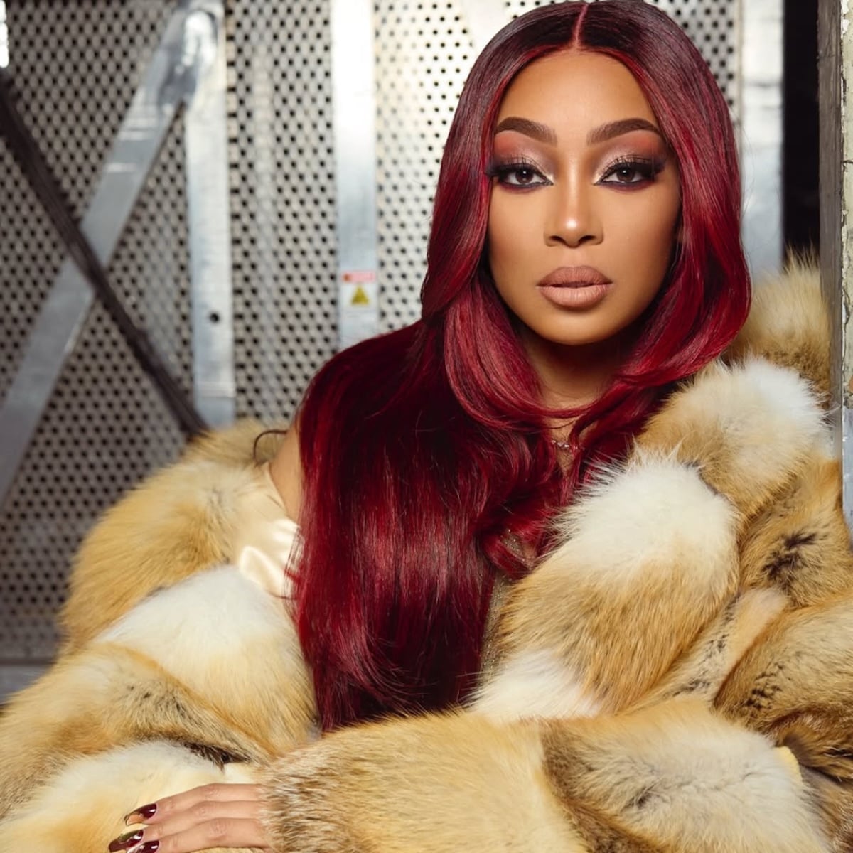 Rich Deep Red Base With Lowlights — Hair Color Ideas