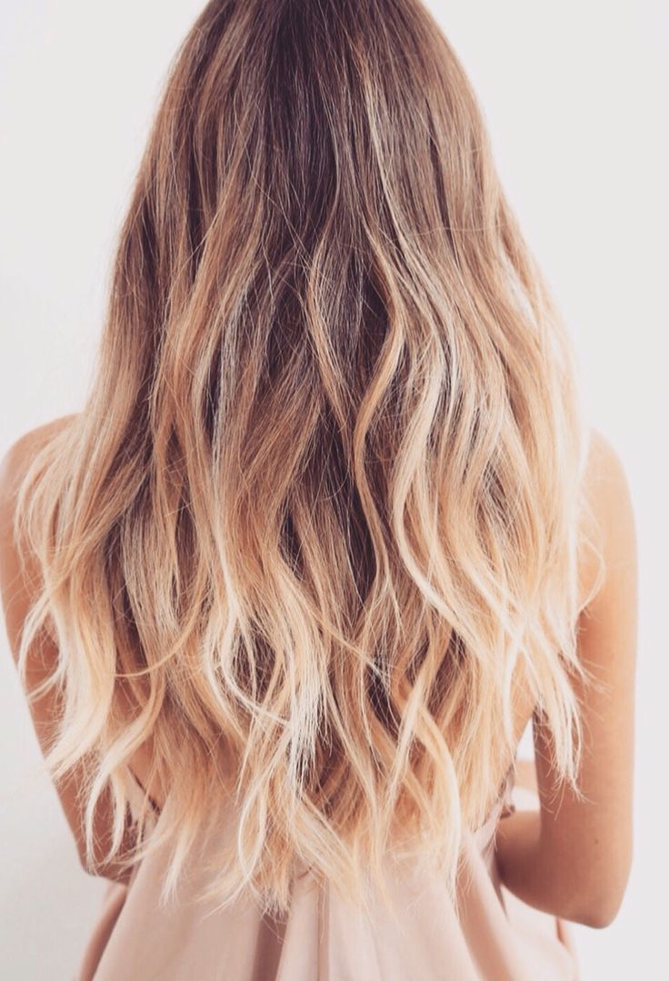 Mid-Back Blonde Balayage With Loose Waves and Creating A Relaxed Vibe — Hair Pictures