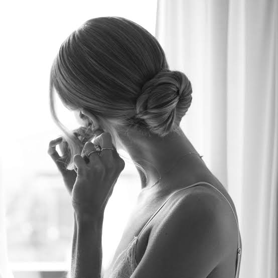 Low Braided Bun With Face Wisps and Coming From The Side — Hair Up Hairstyles