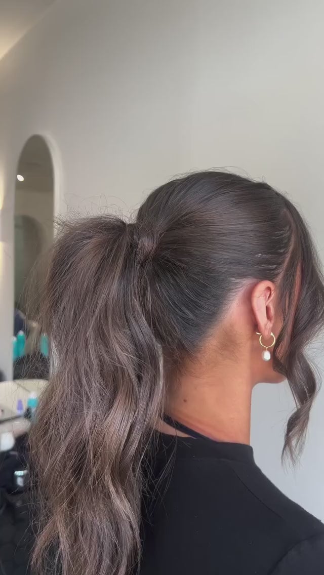 High Ponytail With Volume and Face Framing — Hair Up Hairstyles