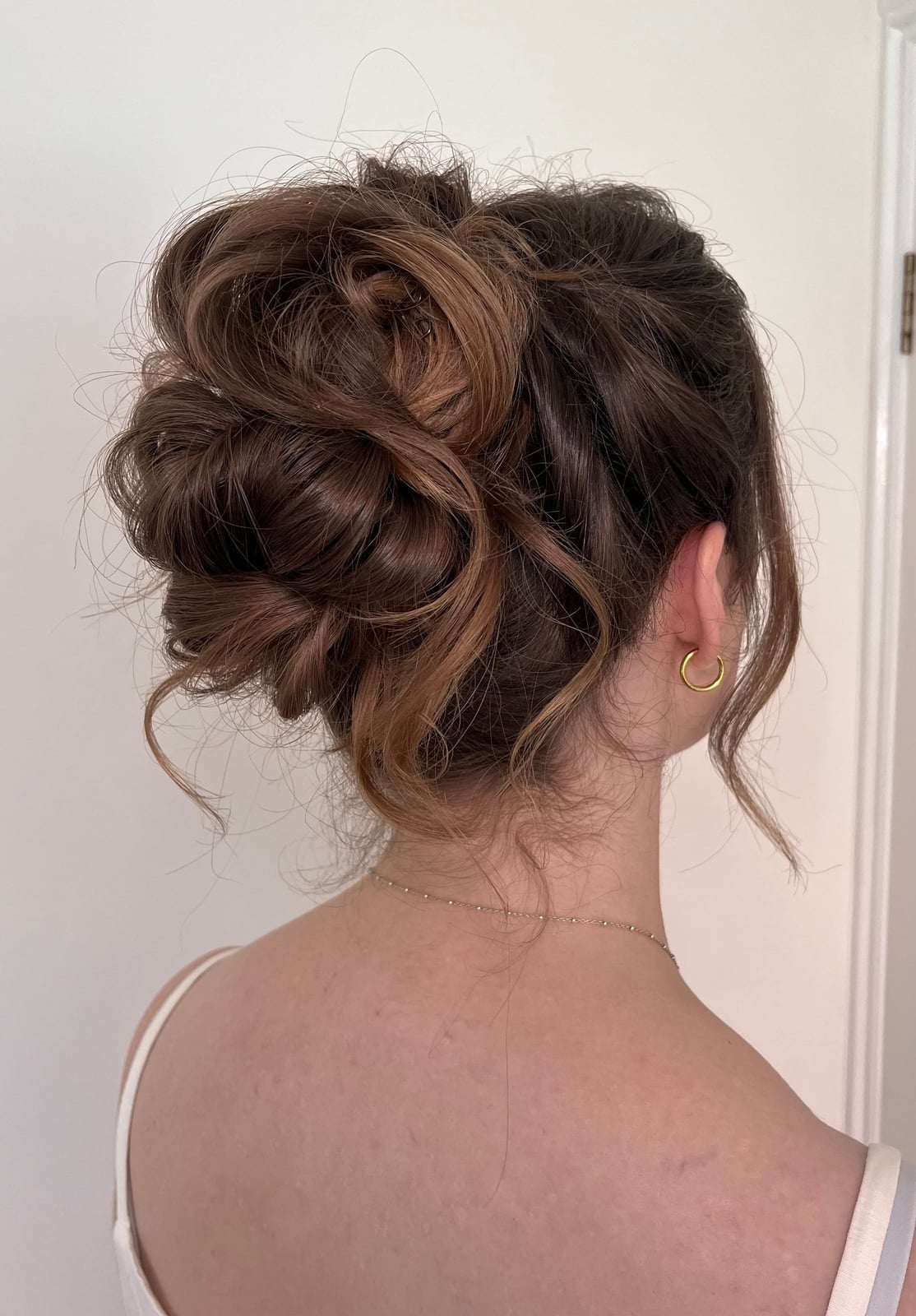 Loose Textured Updo With Braids, Long — Hair Up Hairstyles