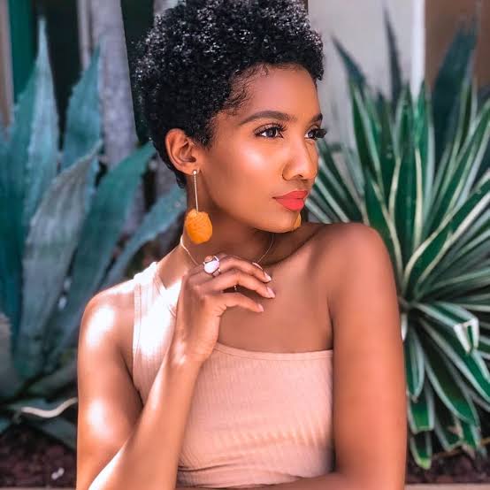 Short Tapered With Sleek Blowout Short Tapered With Sleek Blowout — Haircuts for Black Women