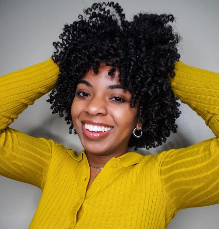 Short Bob With Defined Natural Curls Short Bob With Defined Natural Curls — Haircuts for Black Women