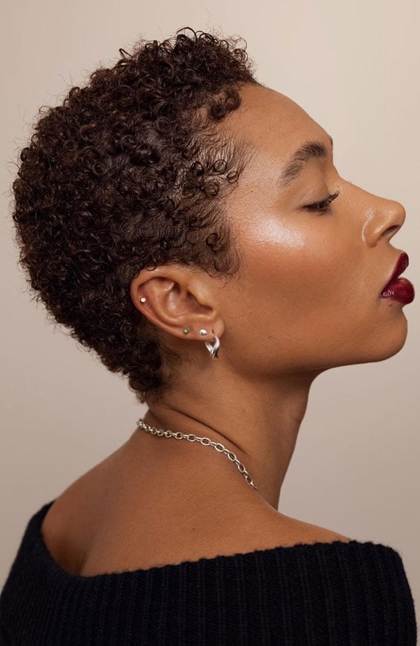 Tapered Pixie With Textured Crop Tapered Pixie With Textured Crop — Haircuts for Black Women