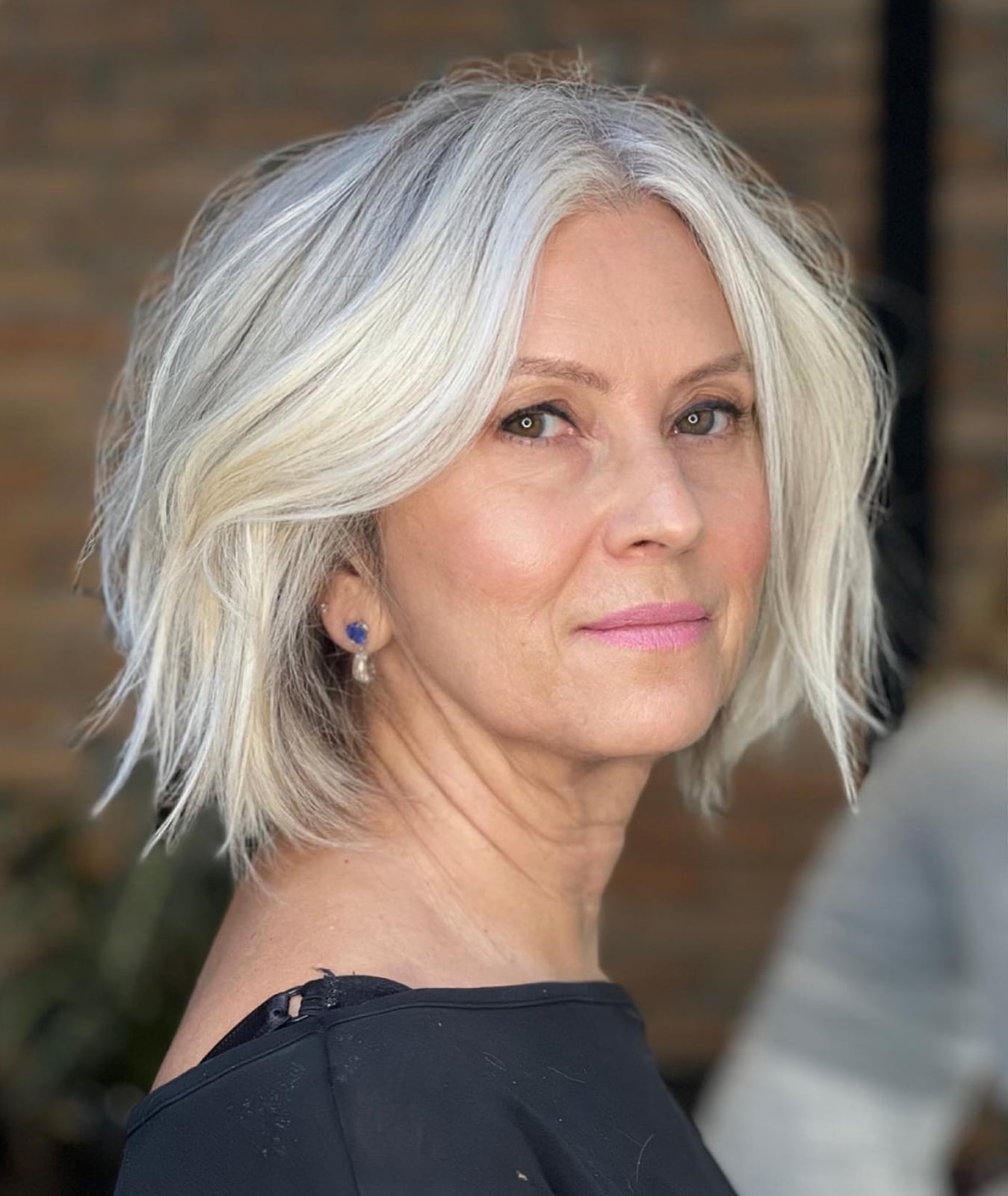 Ash Blonde Shag With Face-Framing Layers Ash Blonde Shag With Face-Framing Layers — Haircuts for Older Women