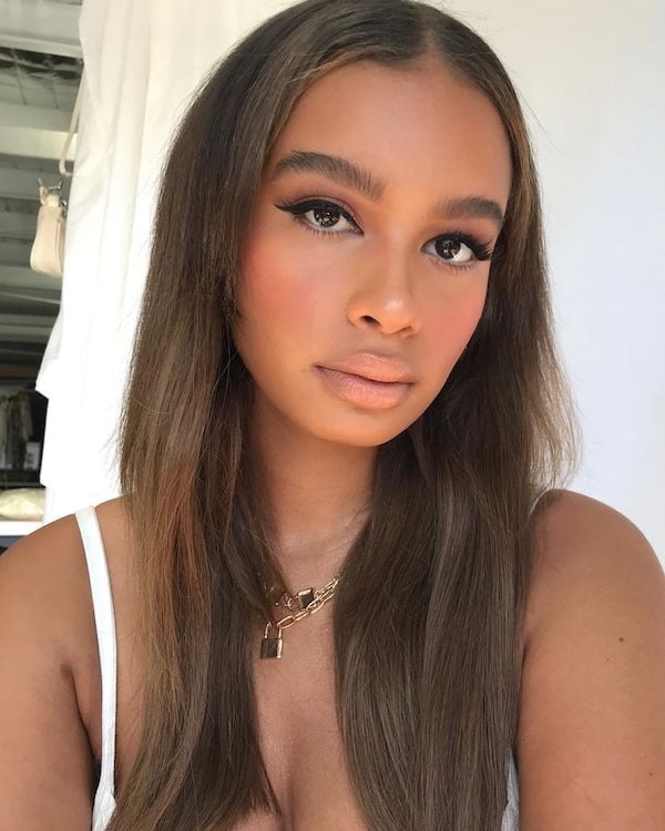 Mid-Back Hair With Natural Air Dry Texture — Hairstyles for Thinning Hair