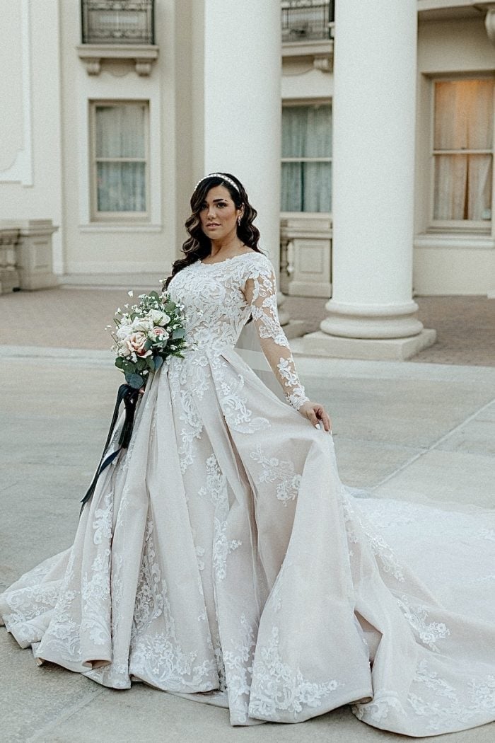 Dark Brown Soft Curls Swept to One Side Dark Brown Soft Curls Swept to One Side — Hairstyles for Wedding