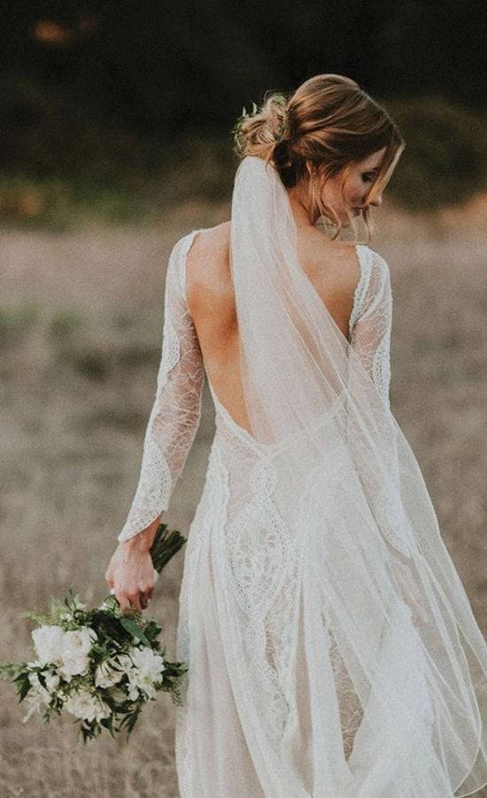 Blonde Mid-Back Textured Updo With Veil, Wavy Blonde Mid-Back Textured Updo With Veil, Wavy — Hairstyles with Veil
