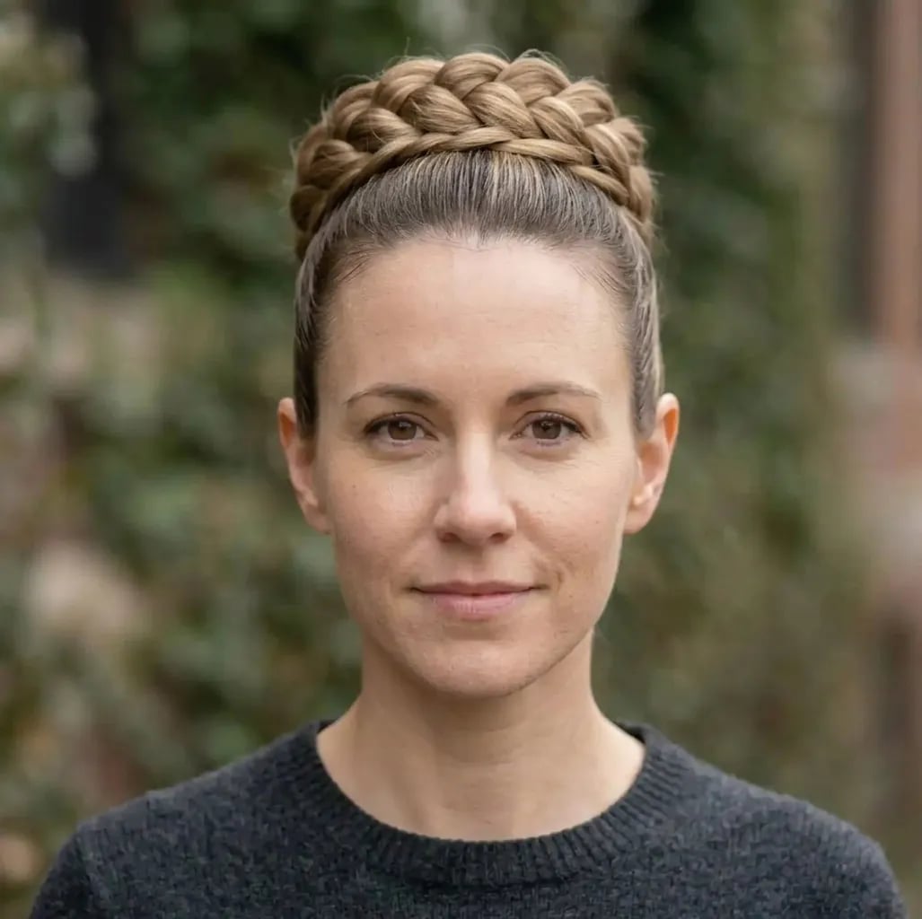 Medium Brown Sleek High Bun Medium Brown Sleek High Bun — High Bun Hairstyles
