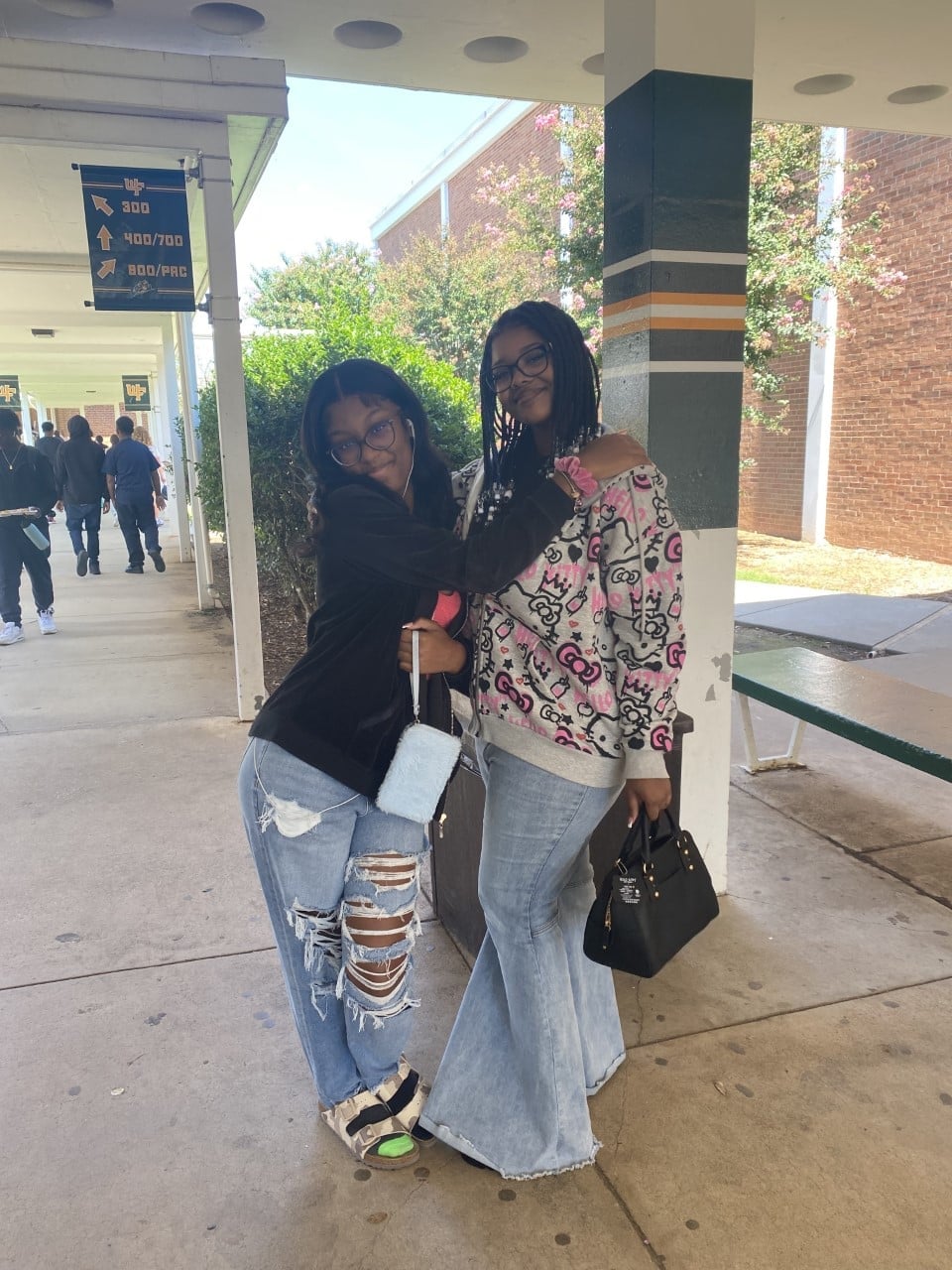Layered Hoodies with Jeans — High School Outfits