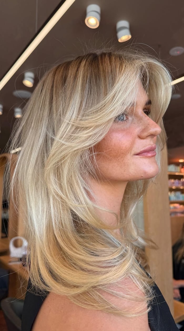 Vanilla Butter Honey Blonde Collarbone Cut — Honey Blonde Hair