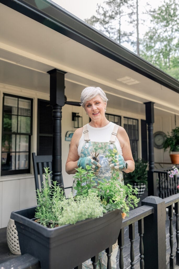 Patterned Overalls for Gardening Patterned Overalls for Gardening — House Outfit Ideas