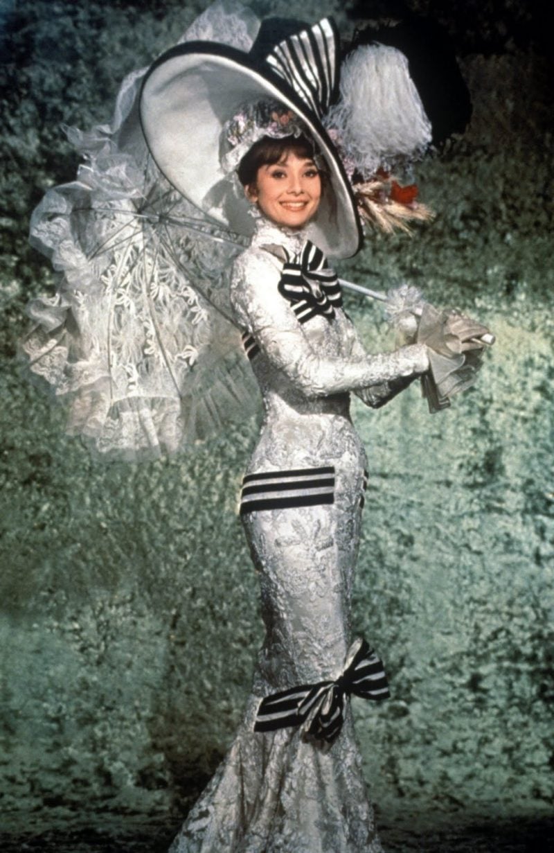 Ornate White Lace Dress with Black Trim Ornate White Lace Dress with Black Trim — Iconic Dresses