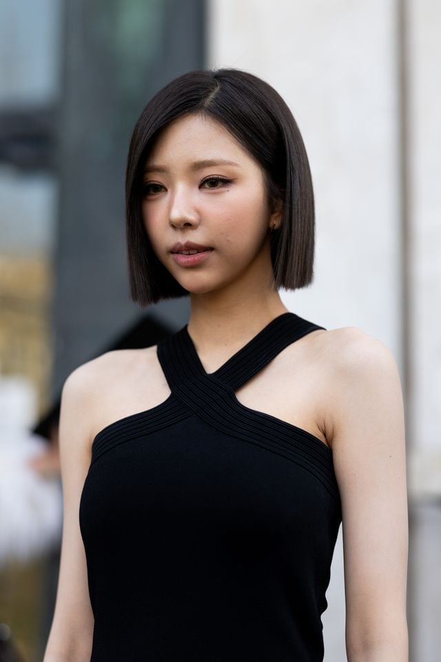 Sharp Black Bob With Short Bangs — Japanese Hair