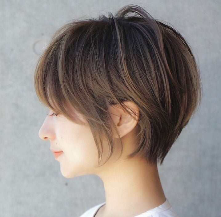 Textured Pixie With Face-Framing Bangs Textured Pixie With Face-Framing Bangs — Japanese Hairstyles