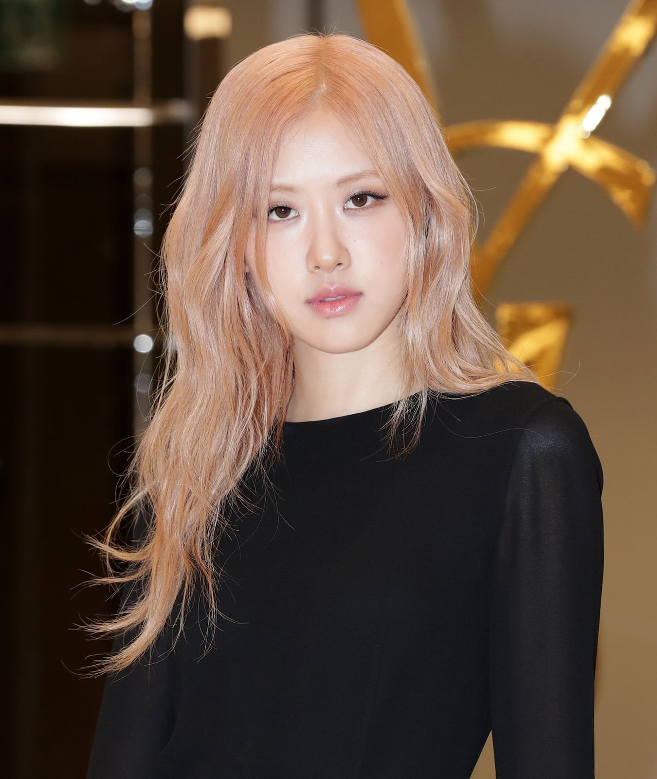 Mid-Back Rose Gold Layers Mid-Back Rose Gold Layers — Korean Hair