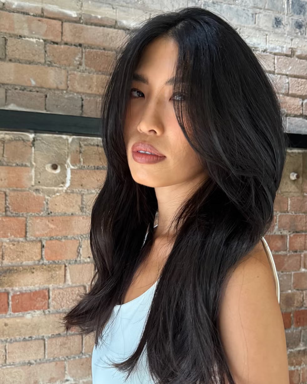 Voluminous Chin Bob With Layers Voluminous Chin Bob With Layers — Korean Hair