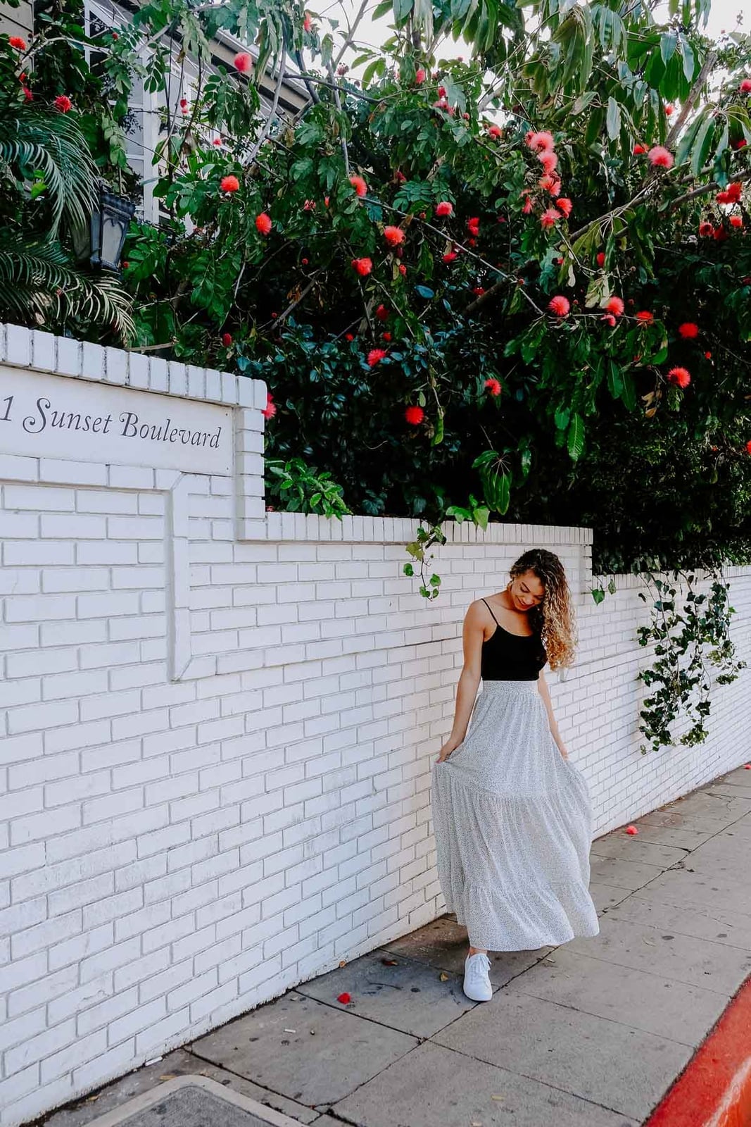 Tiered Floral Maxi Skirt for Summer Days Tiered Floral Maxi Skirt for Summer Days — La Outfits