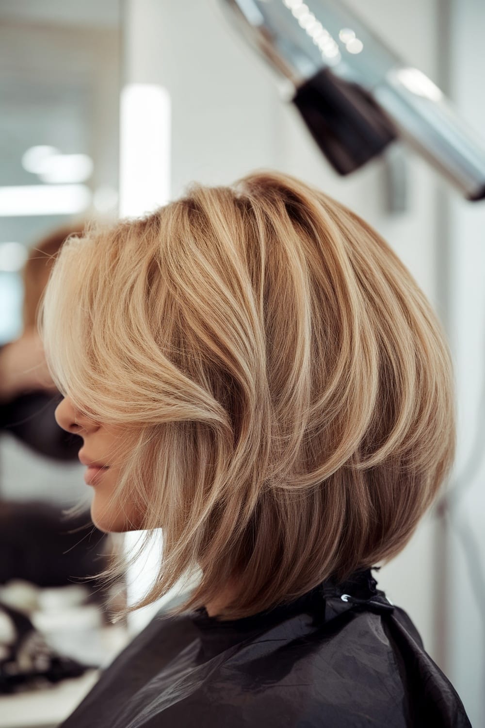 Collarbone Layered Bob With Stacked Layers — Layered Bob Hairstyles