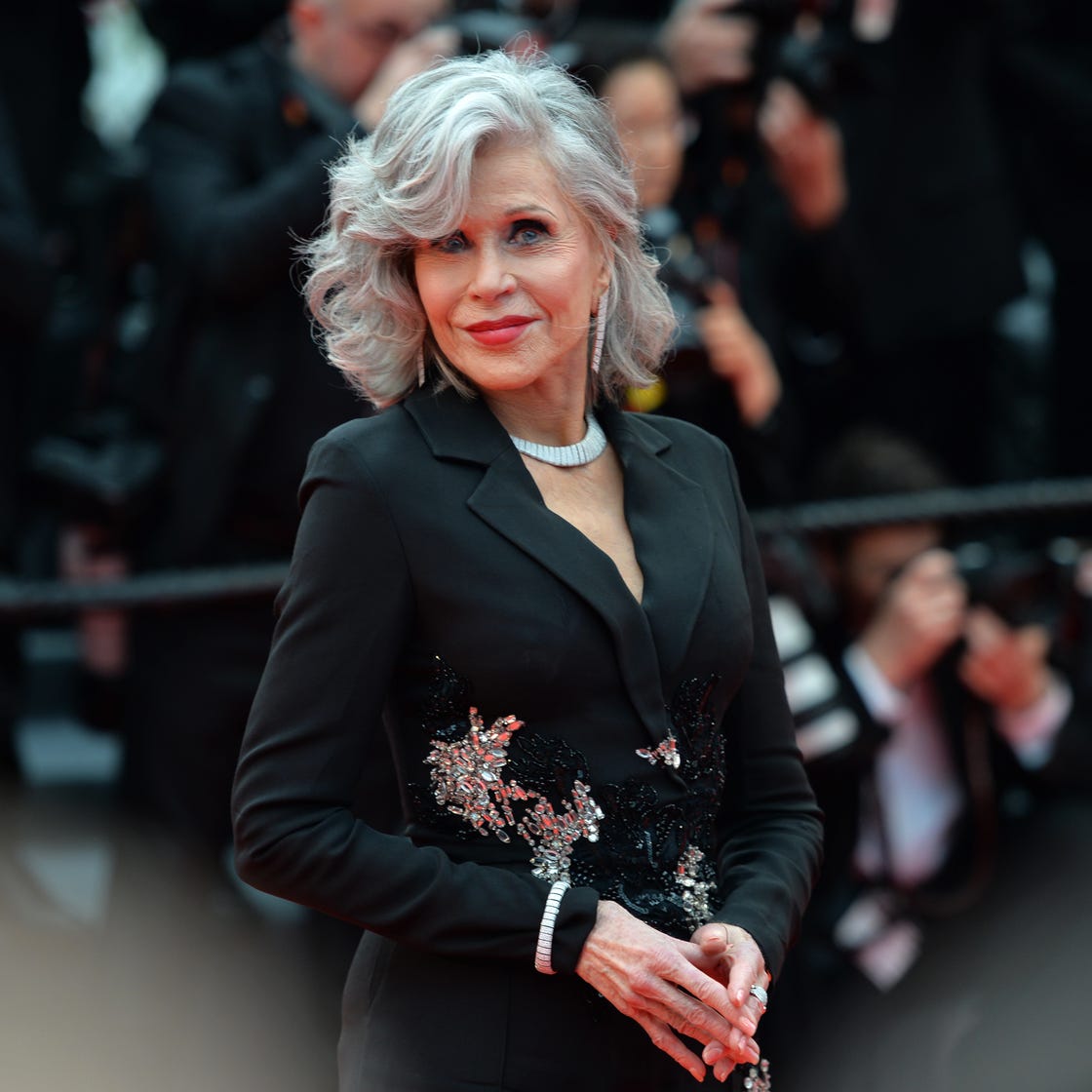 Silver Gray Bob With Subtle Layers — Layered Bob Hairstyles