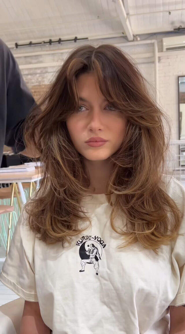 Brown With Blonde Highlights Layers Brown With Blonde Highlights Layers — Layers Hairstyles